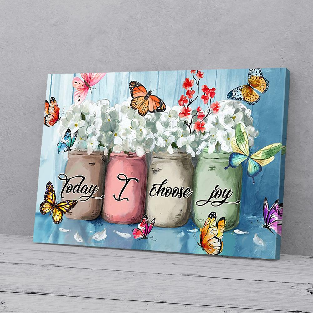 Butterfly Matte Canvas Wall Art